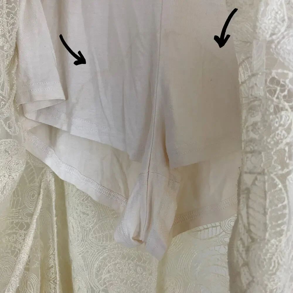Free People Beat Of The Moment Maxi Skirt - Ivory - Size 6
